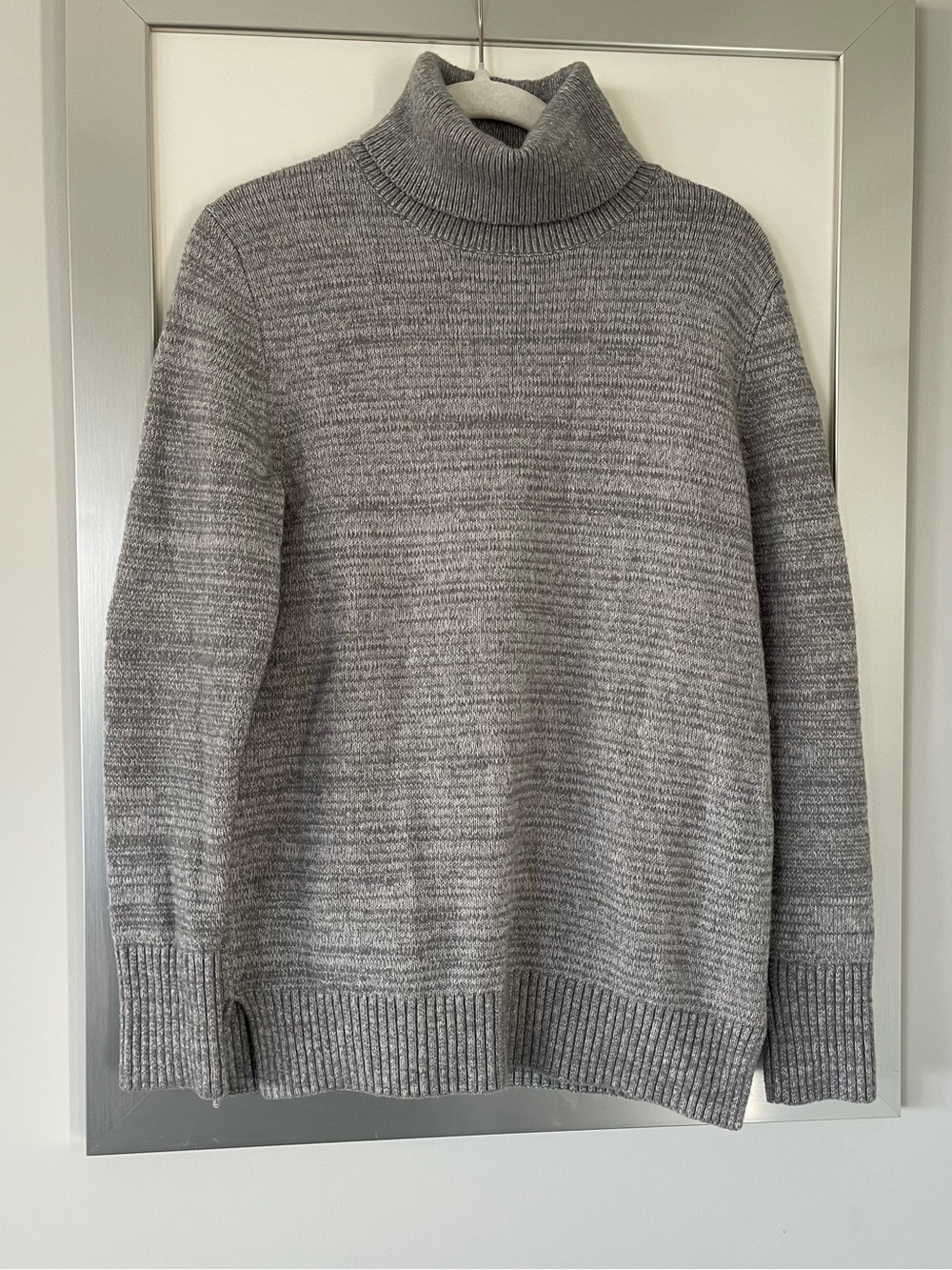 J. Crew Mercantile Space Dyed Turtleneck Sweater